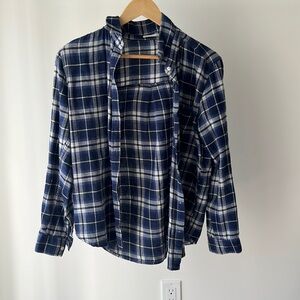 Blue flannel